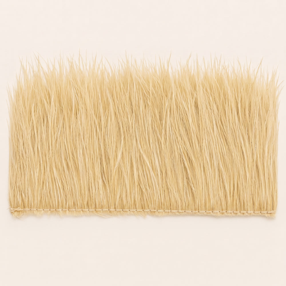 Bleached Peacock Herl (Flue) Strung- 1 Ft. Pack