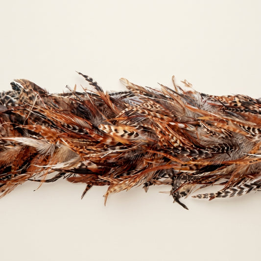 Red Chinchilla Coque Feather Boa — 100g