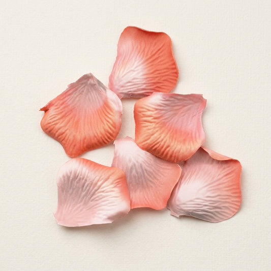 Paper Faux Rose Petals – Soft Blush Pink