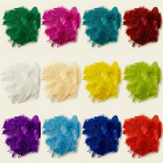 Turkey Plumage 3"/5" Dyed Selected