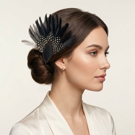 Black Dyed Hair Pin