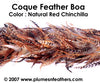 Coque Boa red Chinchilla 100G