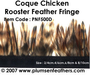 Coque Red Chinchilla Fringe 8/10cm