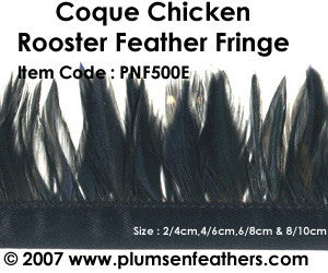 Coque Fringe Black 6"/8"