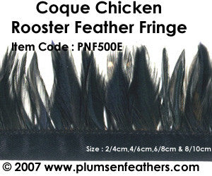 Coque Saddle Fringe on Bais Tape