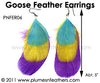 Feather Earrings PNFER06