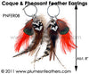 Feather Earrings PNFER08
