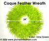 Feather Wreath Coque Saddle '10'
