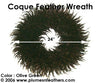 Feather Wreath Coque Saddle '12'