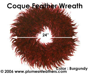 Feather Wreath Coque Saddle '5'